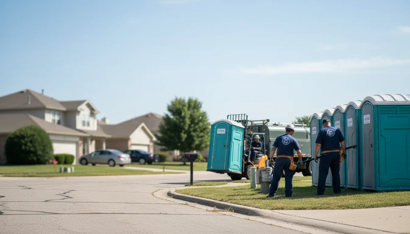 Porta Potty Rental in Woodland, MI near me